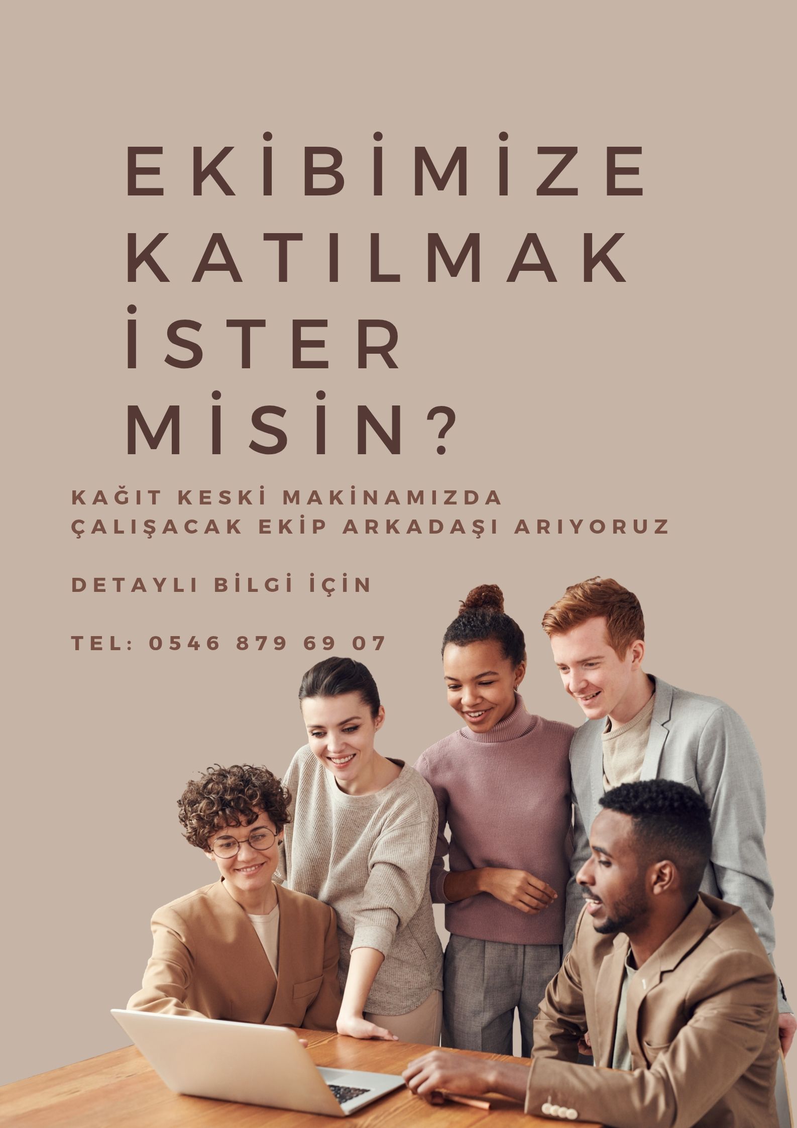 KAĞIT İMALATIMIZA USTA ARIYORUZ